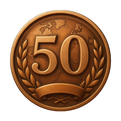 50+ countries